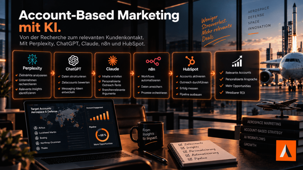 Recherche-Setup für Account-Based Marketing mit Perplexity, Testaufbau von Carsten Rexing